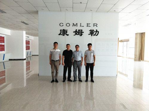 President Yi of Yuchai Group visited Comler, a diesel generator manufacturer, for guidance