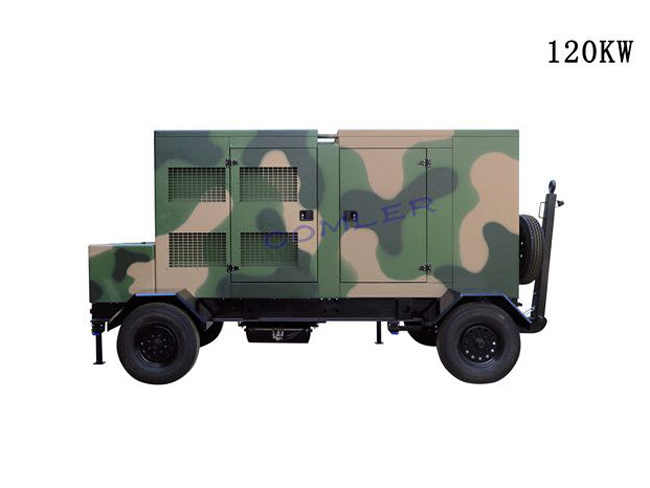 Comler trailer generator set